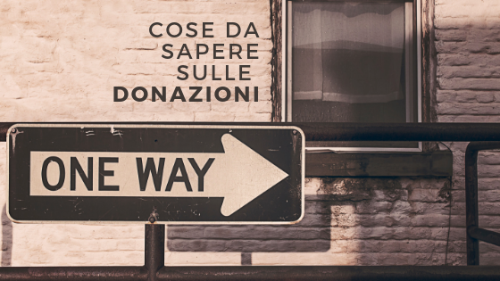 LE DONAZIONI (2)